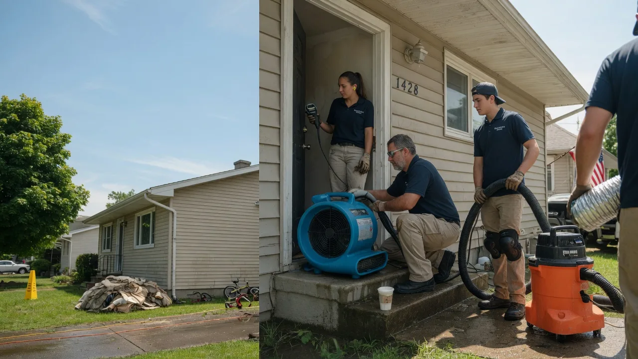 Water Damage Restoration in Shadyside, OH near me